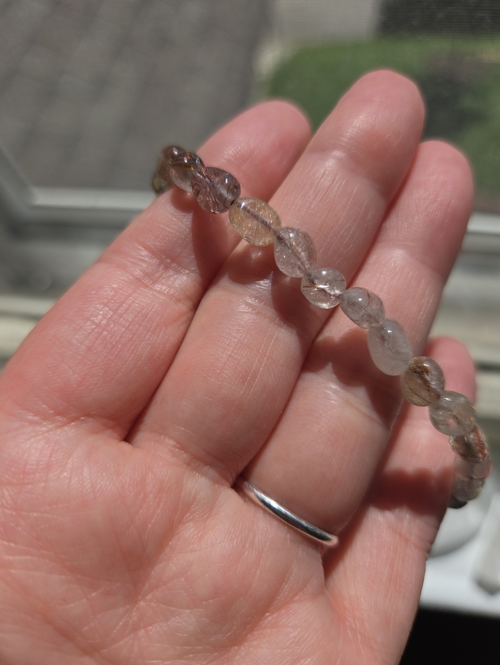 Mixed Rutile Bracelet - Picture 3 of 8